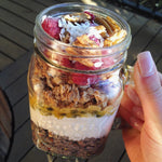 Acai Chia pudding parfait